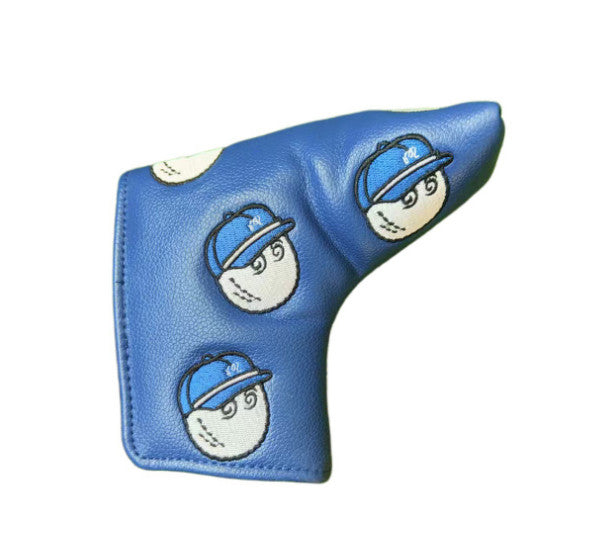 PU Leather L-Shaped Mallet Putter Cover Golf Putter Head Covers