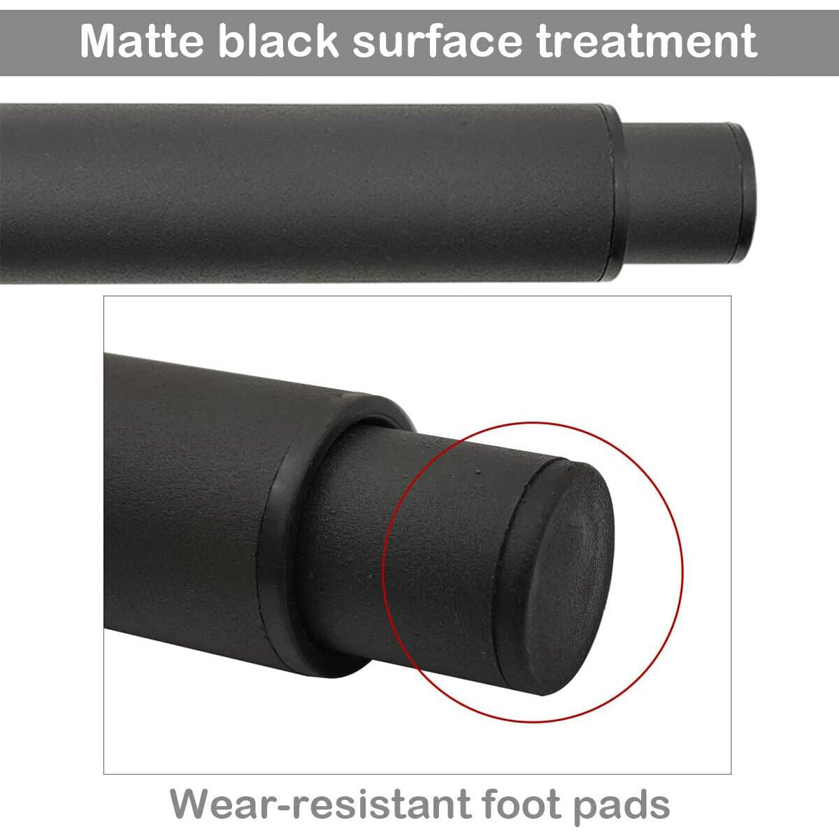 2X Bed Legs Adjustable Retractable Heavy Duty Bed Center Frame Support Feet Leg