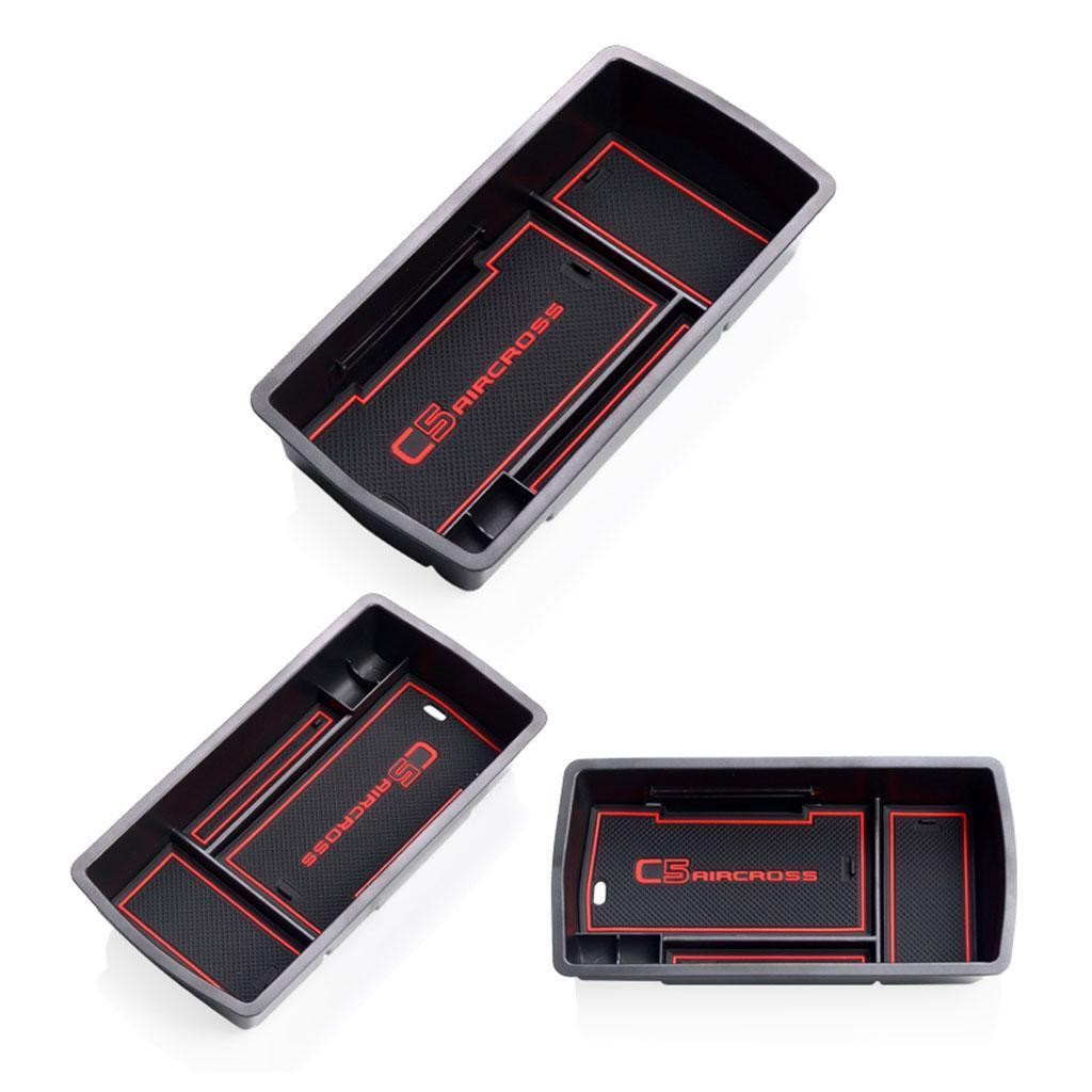 Car Armrest Box Storage Fits for Citroen C5 Aircross Replaces Accessories