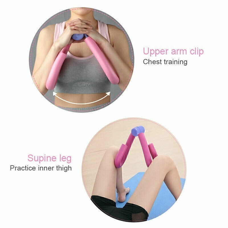 Thigh Master Hip Trainer Toner Inner Outer Arm Leg Weight Loss Muscle Exerciser