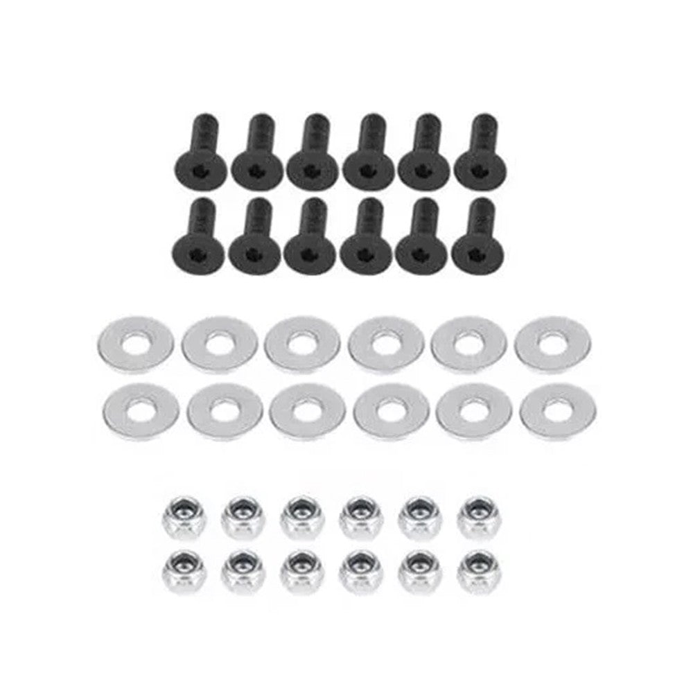 UK Motorsport Quick Release Bonnet Catches Plus Flush Locking Pin Kit Black Aero