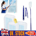 Flash Dust Magnet Fluffy Duster Kit with Extendable Long Handle + 50 Refills