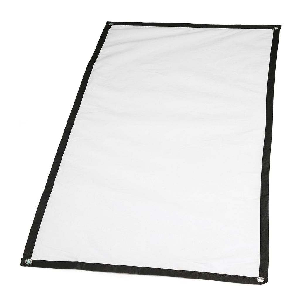 84Inch Projector Screen 16:9 Hd Projection Screen With Hook For Indoor Outdo BAJ
