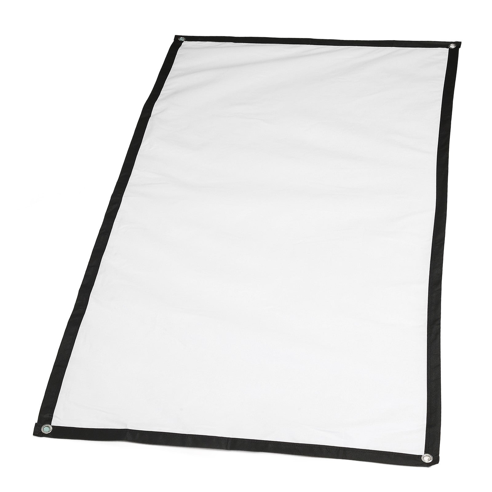 84Inch Projector Screen 16:9 Hd Projection Screen With Hook For Indoor Outdo BAJ
