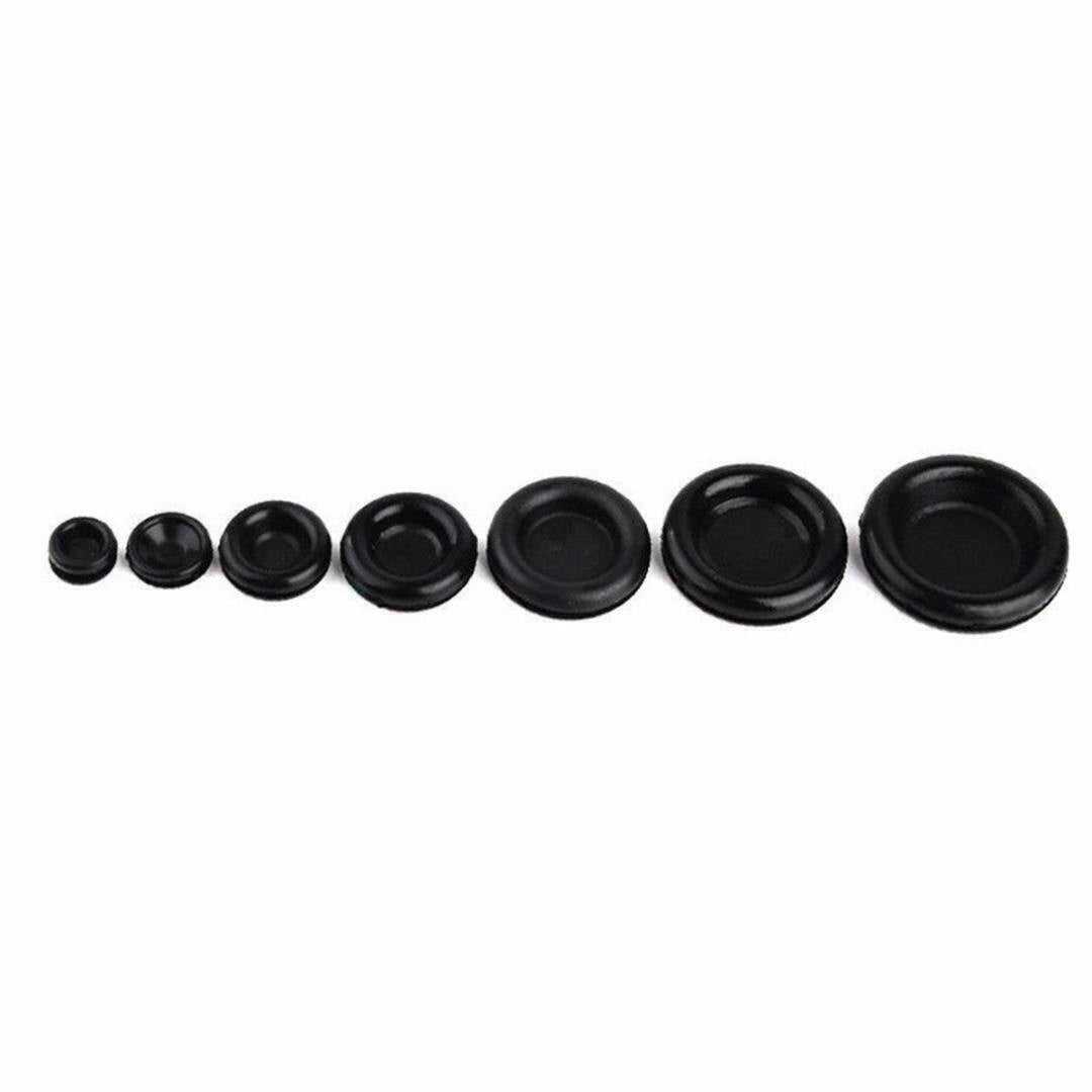 170pcs Rubber Grommet Set – Firewall Hole Plug Wire Gasket Kit for Car Electrica