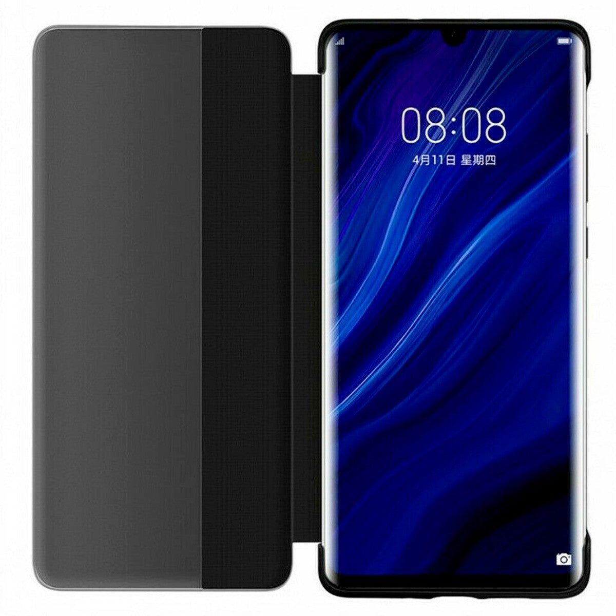 For HUAWEI P30 Pro Protective Case Smart View Window Leather Flip Cover