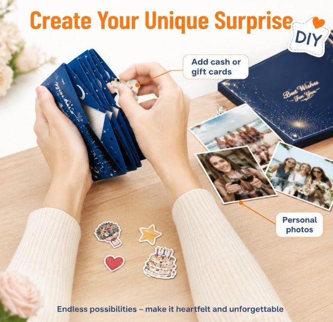 Surprise Pop Up Gift Box Money Graduation-2026 Graduation Surprise Pop-Up Box
