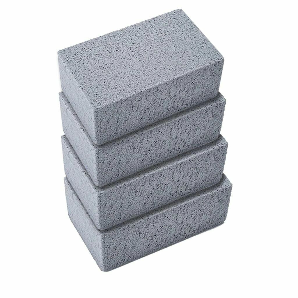 4X Grill Brick Griddle Grill Cleaner BBQ Barbecue Scraper Griddle Cleaning Stone