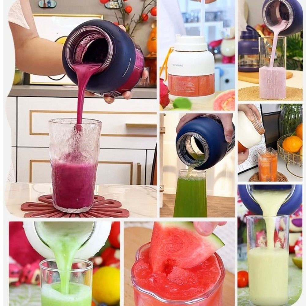 Wireless Electric Juicer USB Charging Portable Juicer Juicer Blender Kitchen