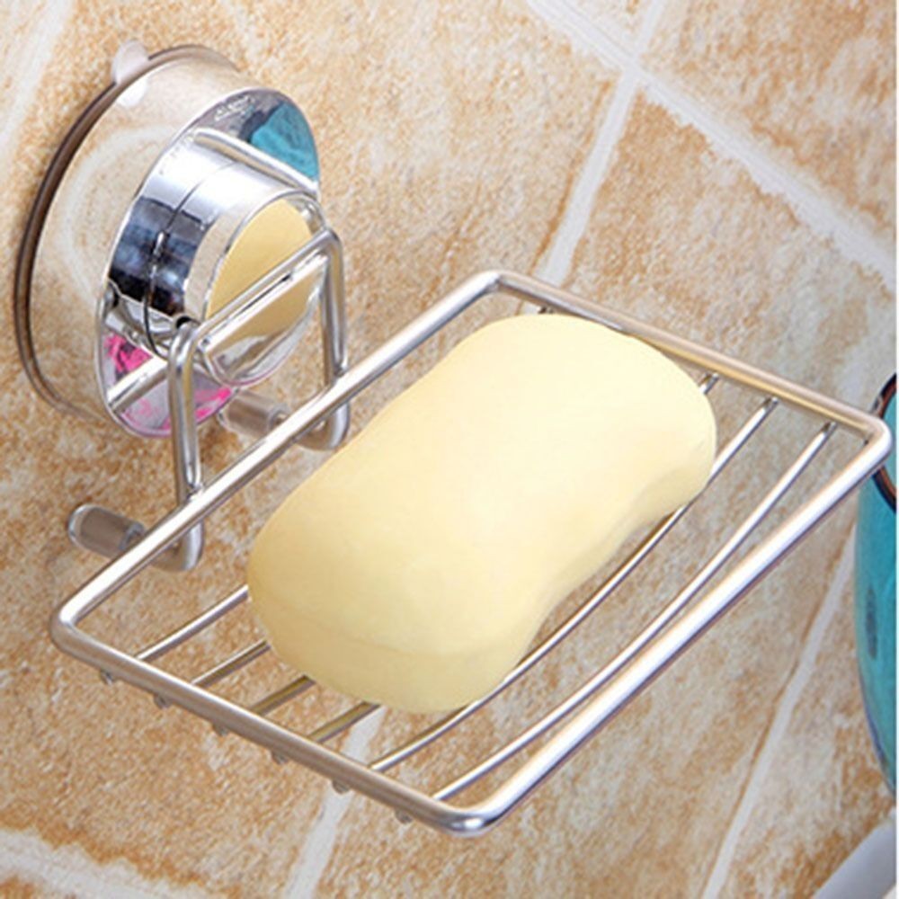 Shower Soap Holder Sponge Holder Vacuum Suction Cup Soap Dish Soap Tray