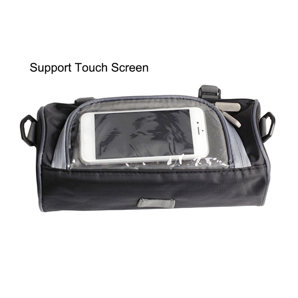 Mountain Bike Front Tube Pouch Shoulder Bag Bike Frame Bag Bicycle Handlebar Bag