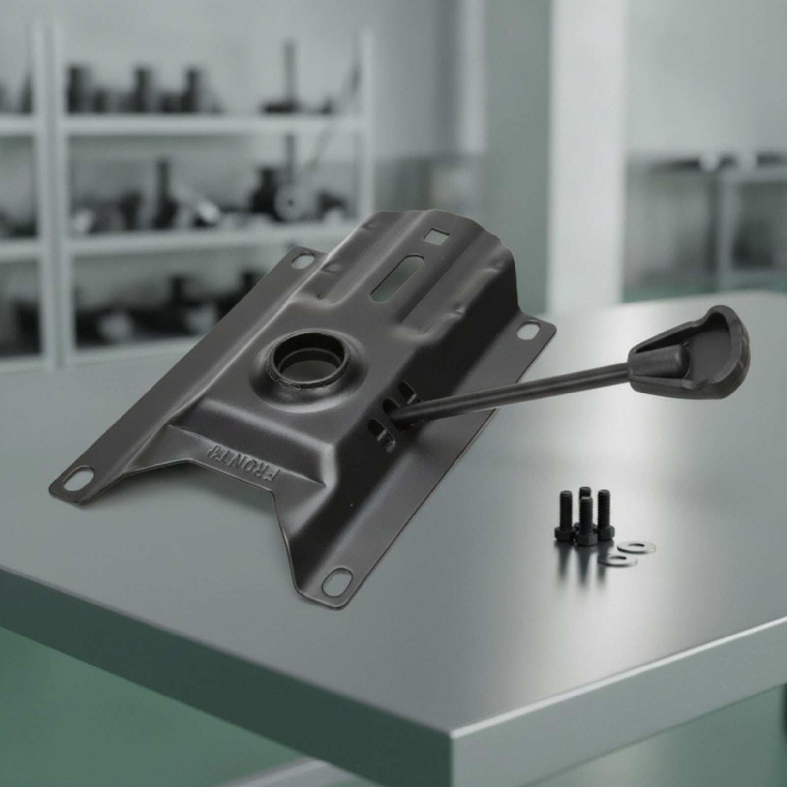Chair Plate with Lever Heavy-Duty Bracket Easy to Assemble