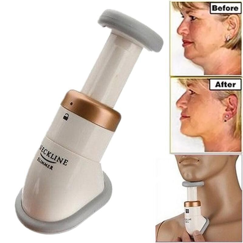 Chin & Neckline Slimmer Jaw Massager Reduces Double Chin Fat Lifts Face Exercise