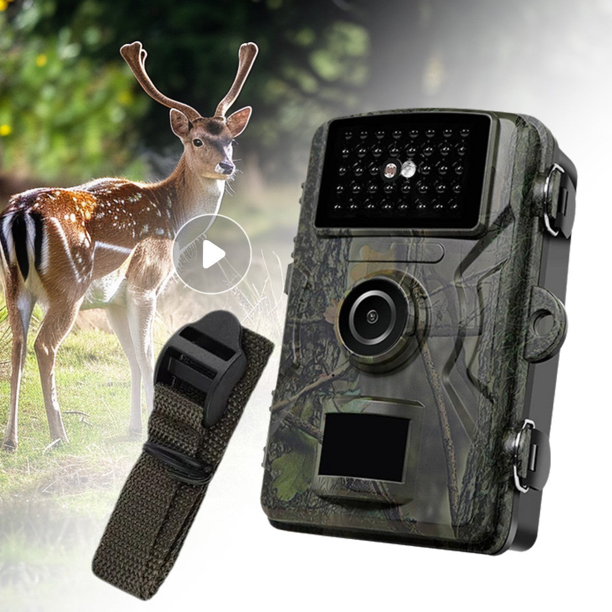 Wildlife Trail Camera 1080P Game Night Vision Outdoor Motion Hunting Camera