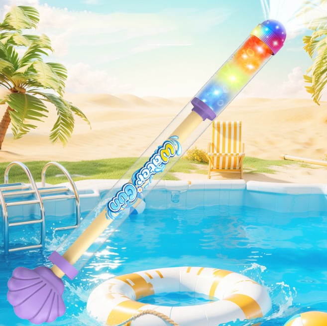 2026 New Glowing Rainbow Led Water Blaster,Fireworks Water Spray Gun with Lights