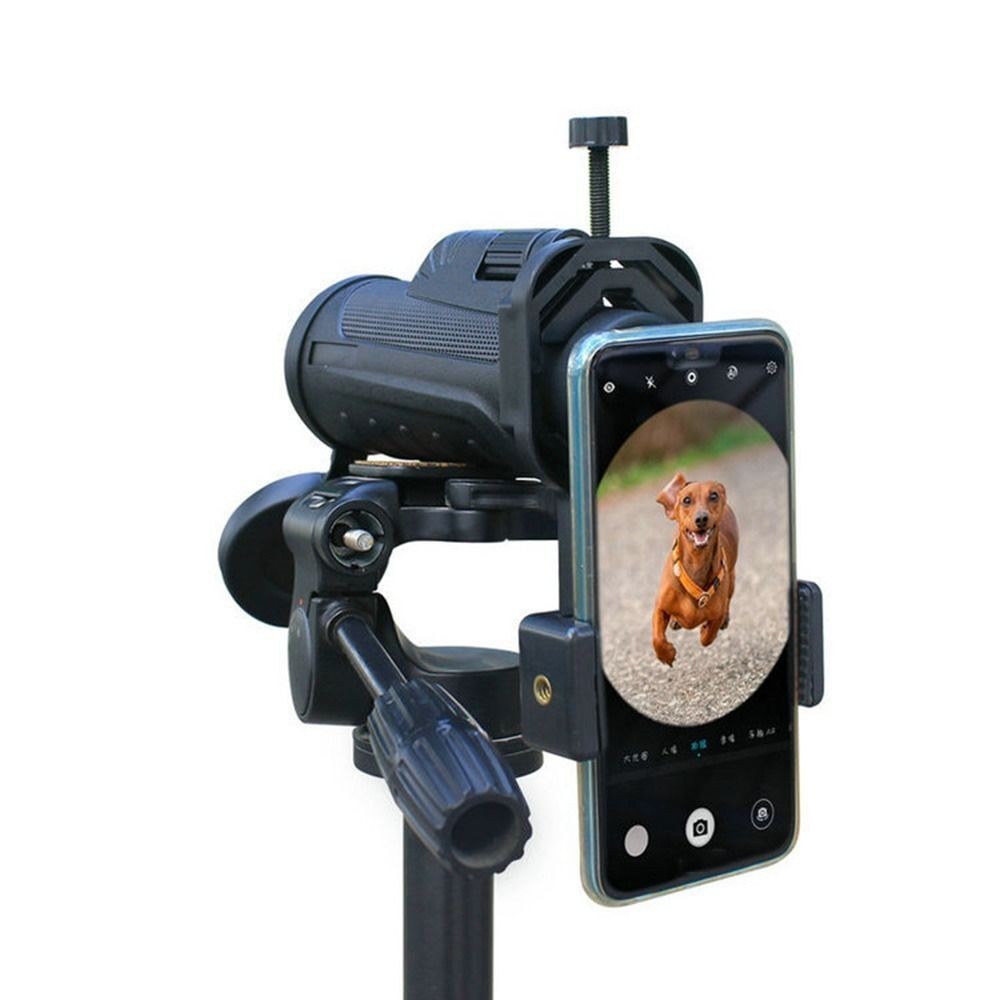 Black Cell Phone Adapter Telescope Microscope Holder  Telescope