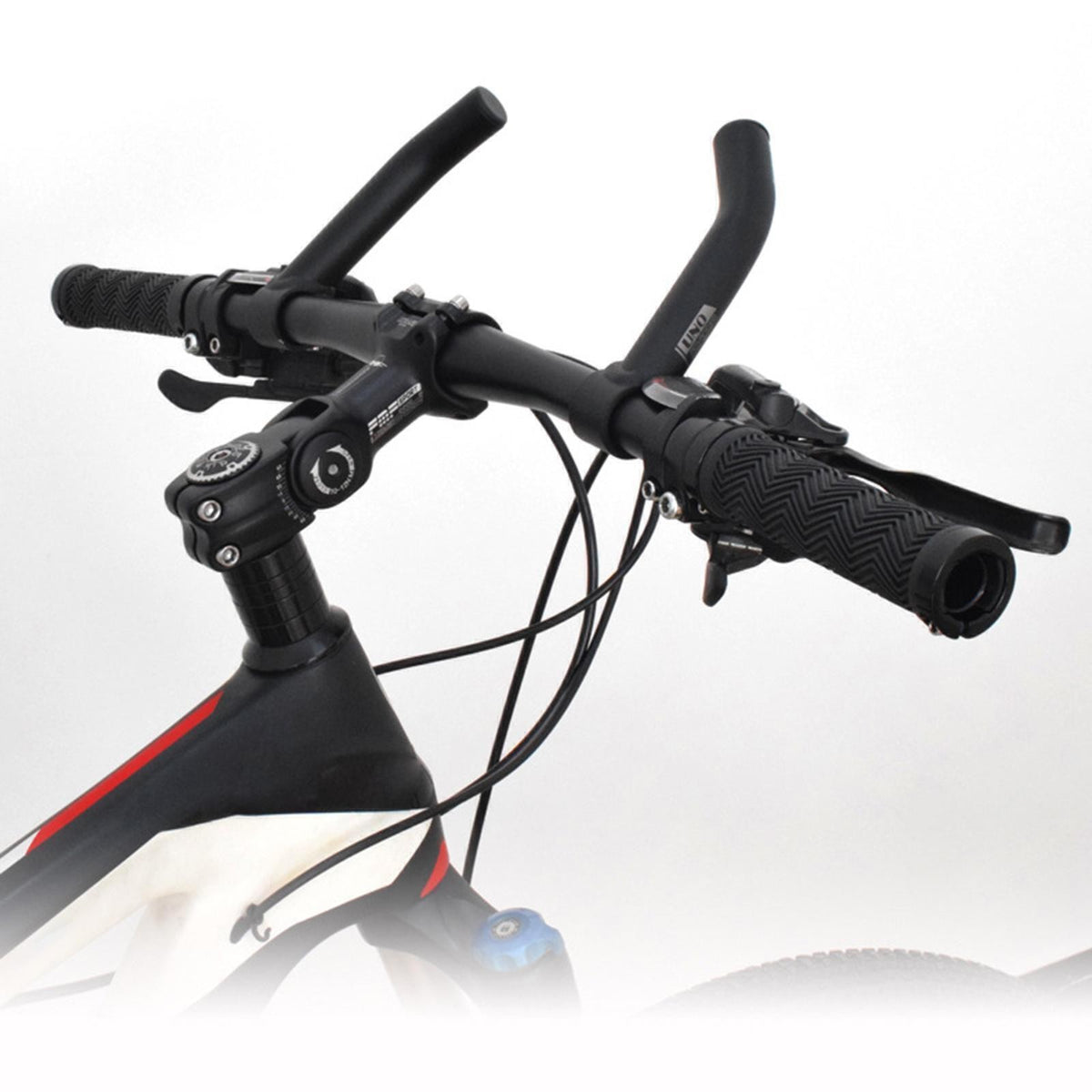 1 Pair Bike Rest Bar Ends Road 7/8" Handlebar Ends Barends Parts 160x23mm