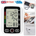 2026 UK Digital Automatic Blood Pressure Monitor Upper Arm BP Machine Heart Rate