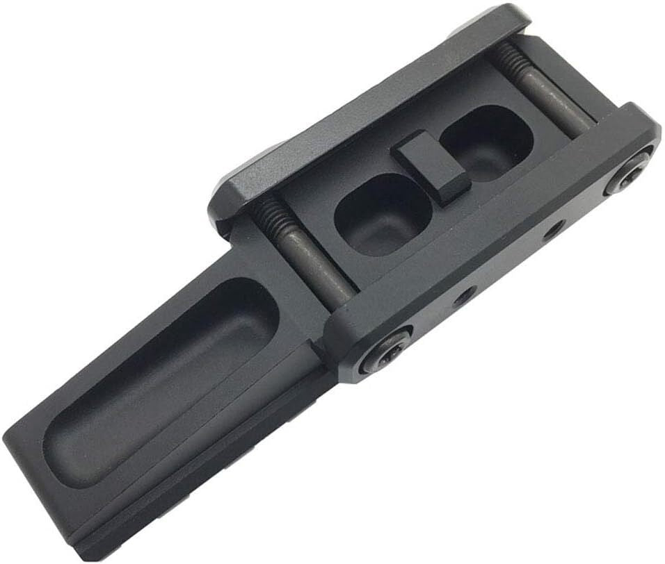 Red Dot Riser Mount 20mm Picatinny Rail 8 Slot Optics Mount FAST Style