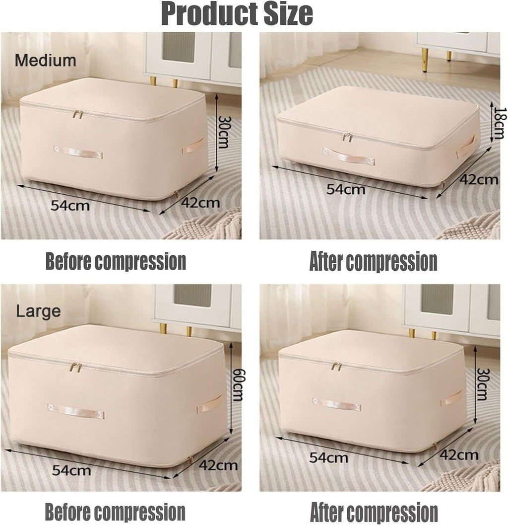 Ultra Space Saving Self Compression Organizer New Heavy Duty Moving Bags
