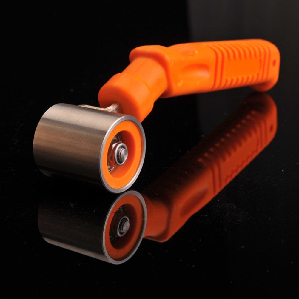 Stainless Steel Wall Sticker Roller Flat Pressure Roller DIY Tool