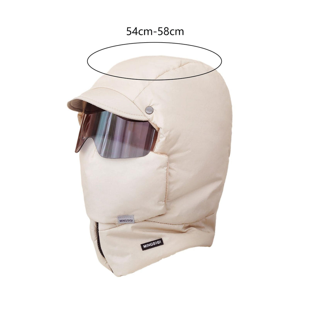 Winter Hat Thermal Lightweight Windproof Mask Face Cover Headwear Trapper Hat