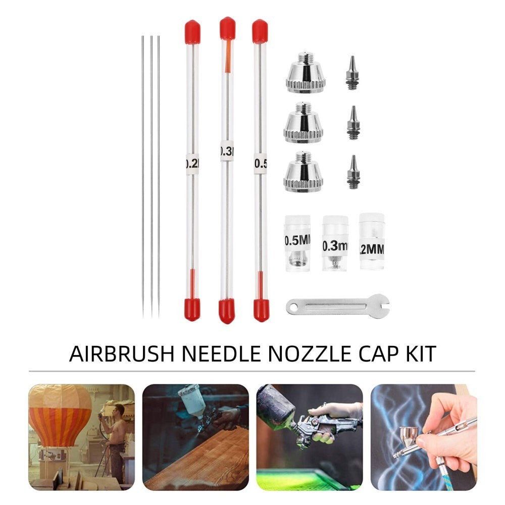 Needle Airbrushes Iwata Nozzle Accessories Replacement Set