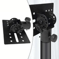 Metal Mount Tripod Pole Speaker Stand Adapter