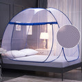 Portable Single Door Pop Up Mosquito Net Home Yurt Tent Bed Lace Netting Cover