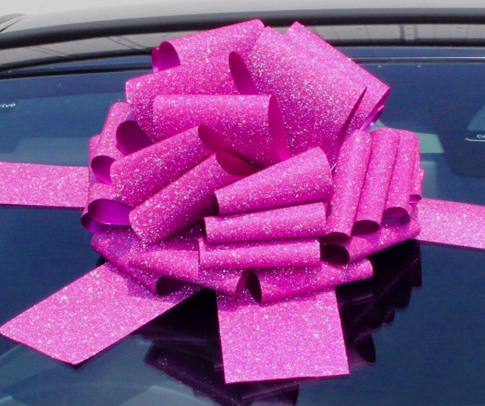 BIG CAR BOW - Giant, Extra Large Bow for Cars, Birthday Presents, XMAS Gifts