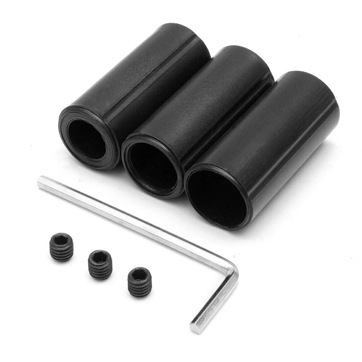6 Speed Car Round Gear Knob Manual Shift Knob Shifter Lever Replace W/3 Adapters