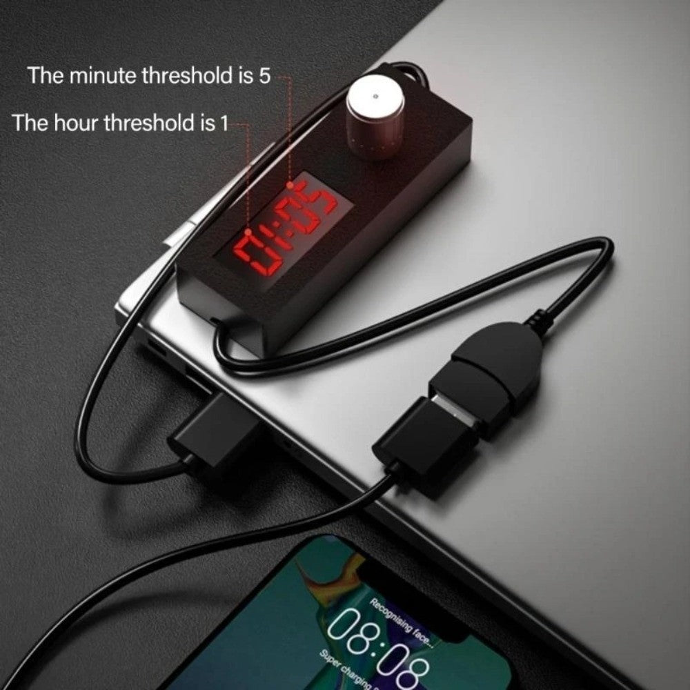 Portable USB Timer Switch Adjustable Auto Shut Off  Electronic Devices