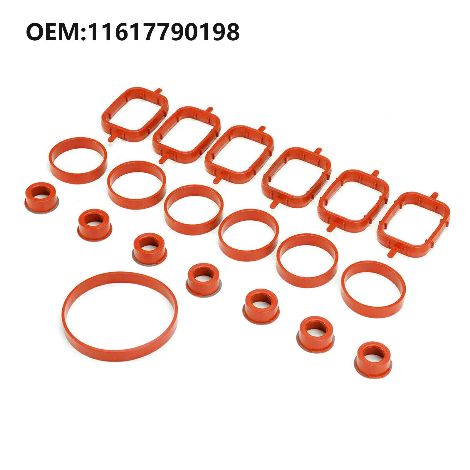 20*Intake Inlet Manifold Gasket Seal For BMW 3 5 Series M57 M57N E39 E46 E70 E83