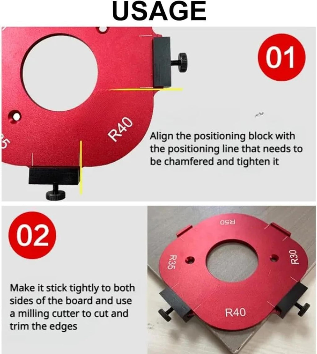 Fillet and Arc Cutter for Woodworking,Arc Cutter for Woodworking