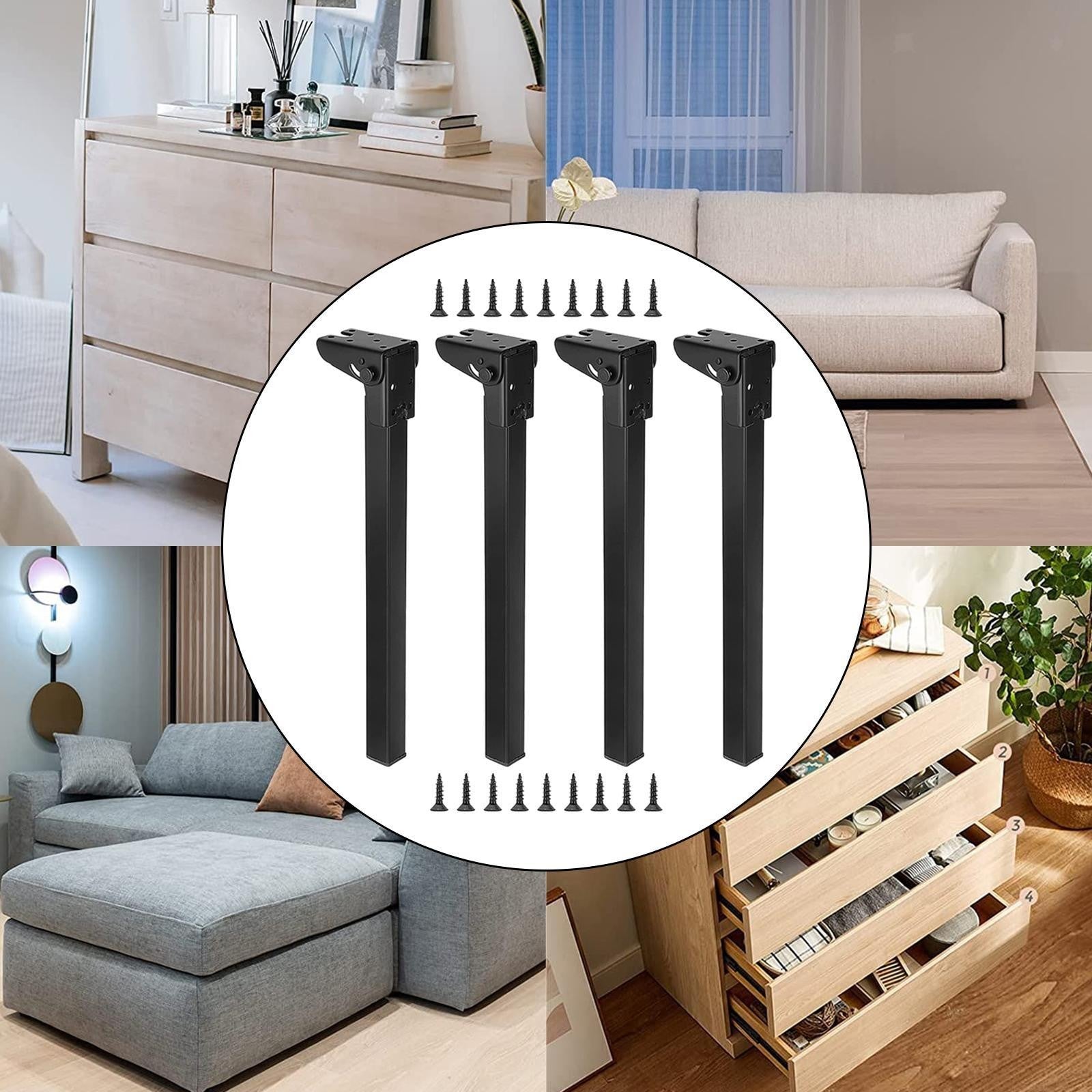 4Pcs Folding Table Leg Multifunction Heavy Duty Height 30cm