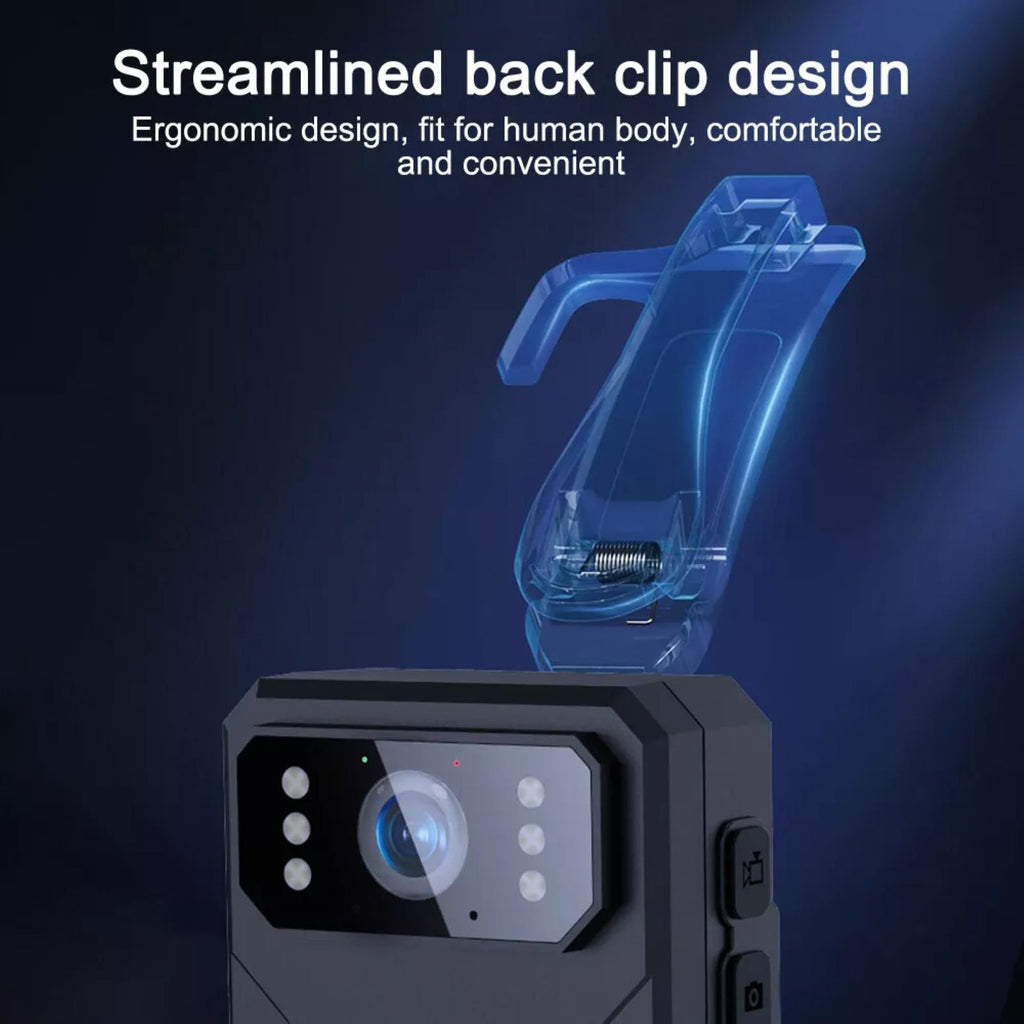 1080P HD Law Enforcement Cam Body Camera Recorder With Audio Night Vision Record