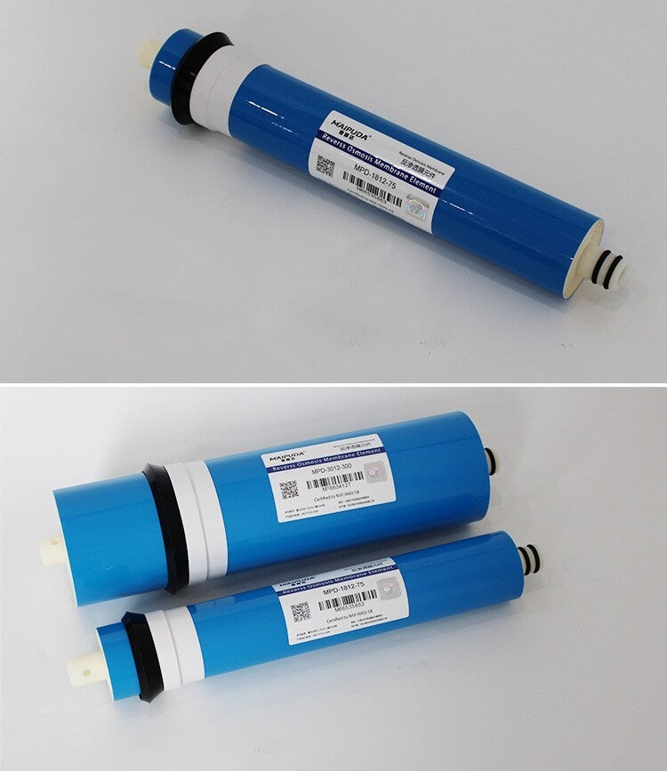 75-600  GPD RO Reverse Osmosis Membrane for RO Water Filter Purifier Part