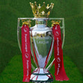 For Premier League Trophy Replica Mini Football Statue Award Decor Gift 15cm