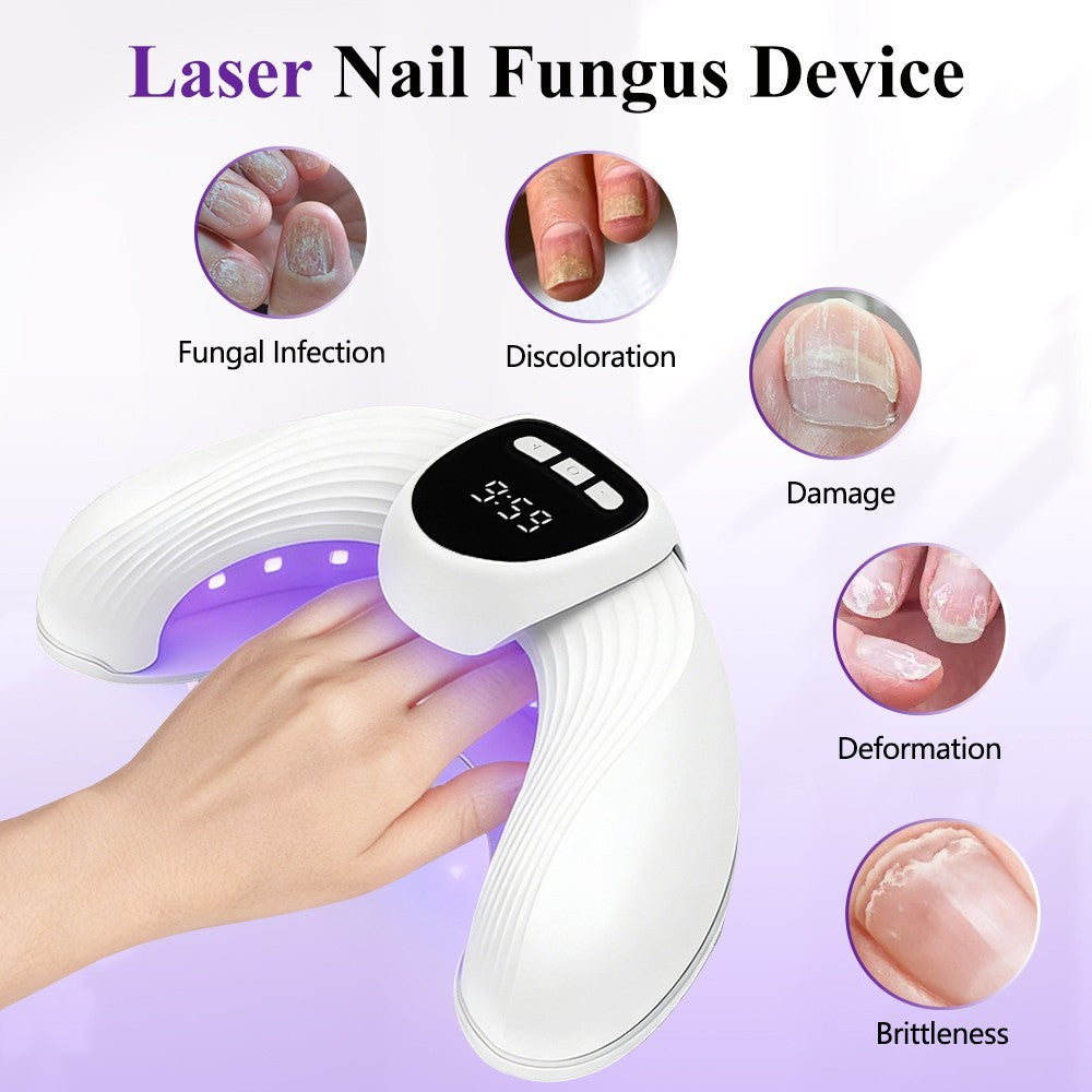 Nail Fungus Laser Device Light Therapy Onychomycosis Toes Treatment Anti Fungal