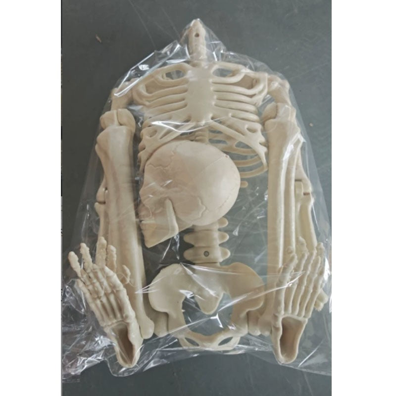 90CM Halloween Decoration Poseable Human Skeleton Full Life Size Party Horror