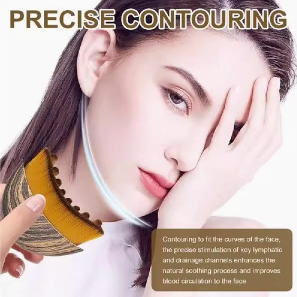 Lymphatic Face Brush, Dry Brushing Face Brush Lymphatic Drainage Brush