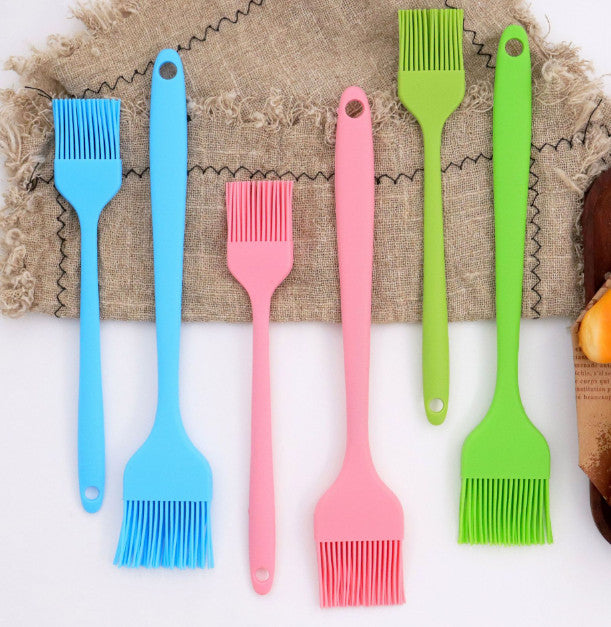 5pcs Silicone Kitchen Basting Brushes Pastry Oil Sauce BBQ Grill Cooking Tool