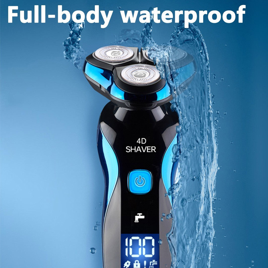Shavers for Men Electric Razor Wet/Dry Rechargeable Rotary Cordless USB Charging