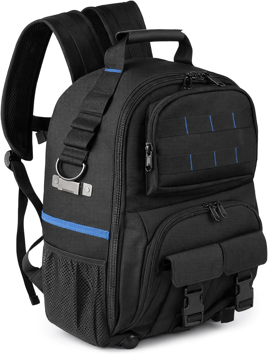 Heavy Duty Tool Backpack Professional Electrician Tool Bag with Organizer