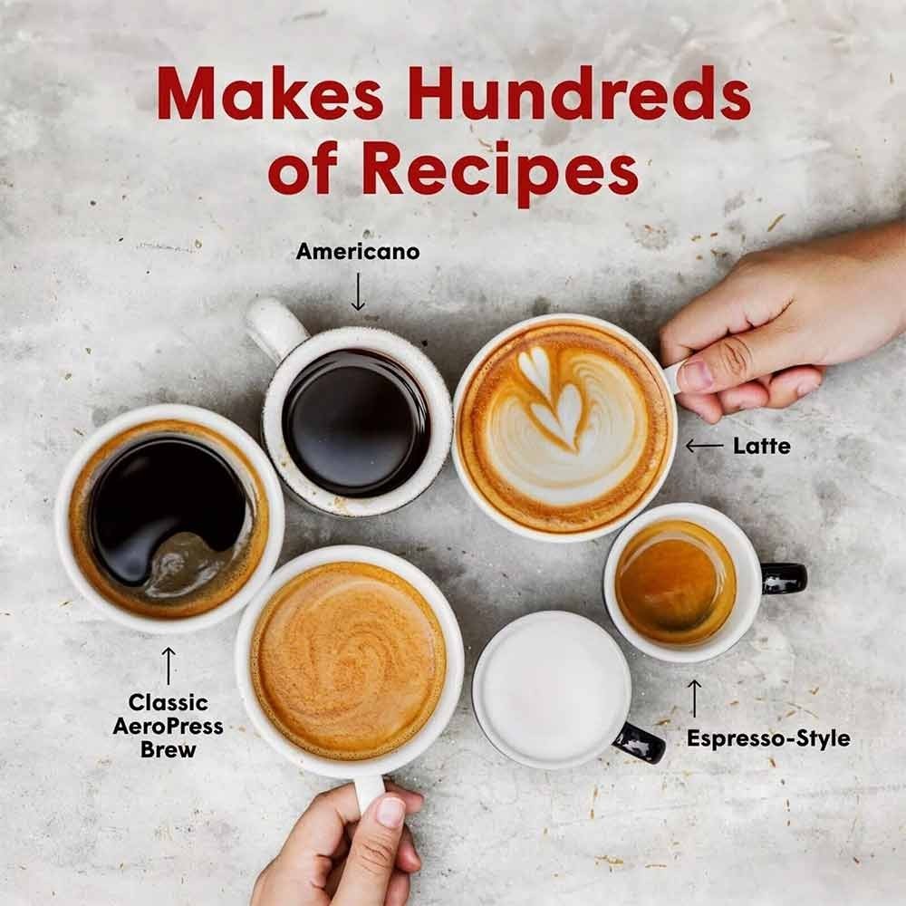 AeroPress Clear Coffee Press 3-In-1 Brew Method Combines French Press For Travel
