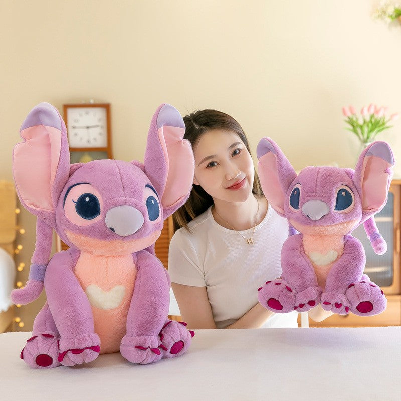 LiloStitch 30/45/60cm Plush Stuffed Doll Large Stuffed Sleeping Pillow Toys Gift