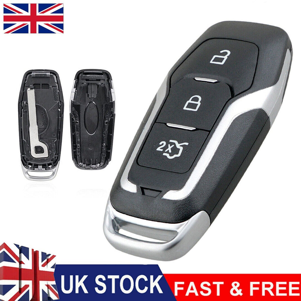 For Ford Mondeo Mustang Edge Galaxy S-max 3 Button Remote Car Key Fob Case Shell