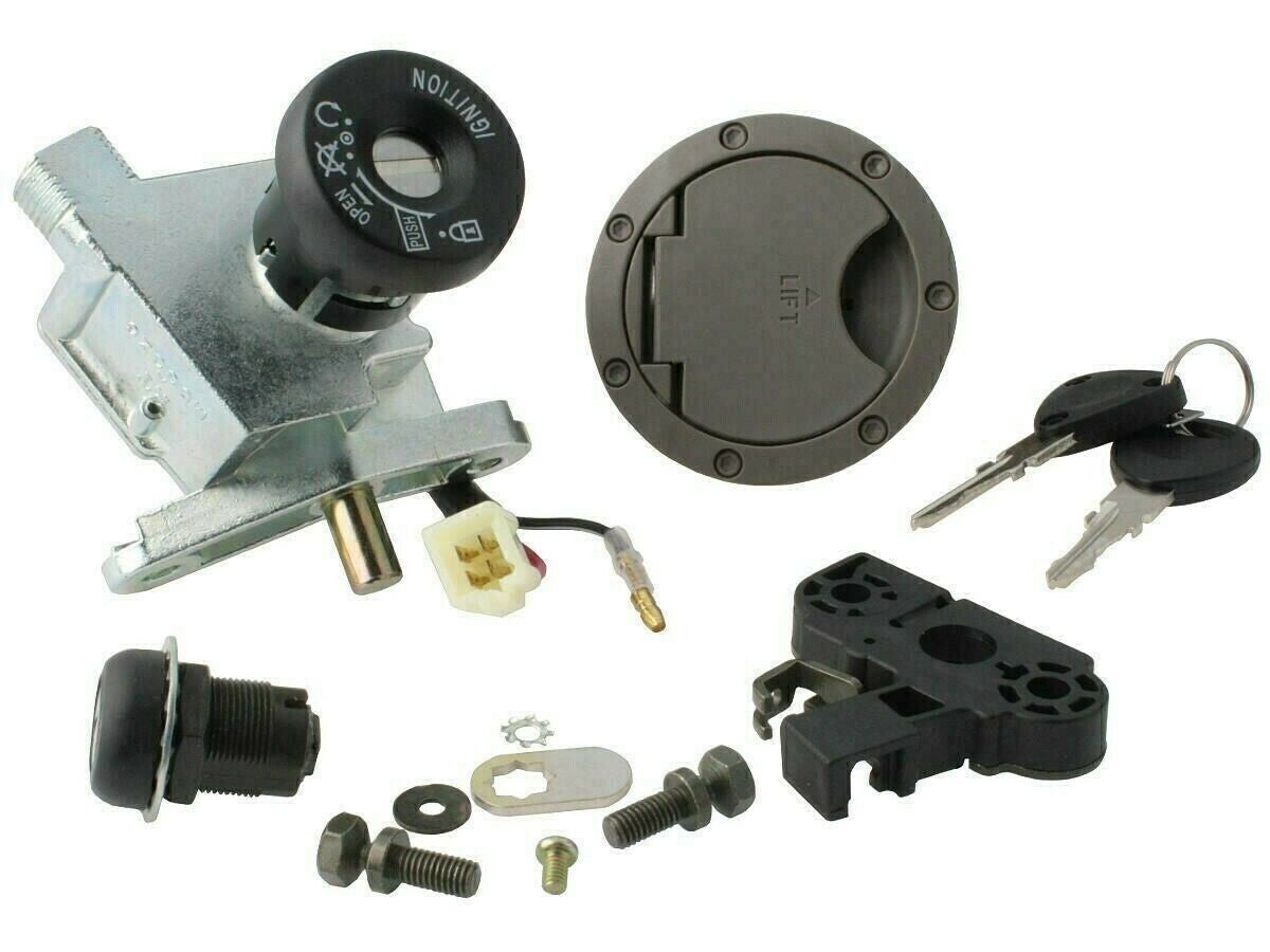 GY6 50CC IGNITION SWITCH KEY LOCK GAS TANK CAP SET FOR SCOOTER MOPED TAOTAO NEW