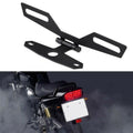 Motorbike Folding License Plate Tail Light  License Number Plate Bracket Holder