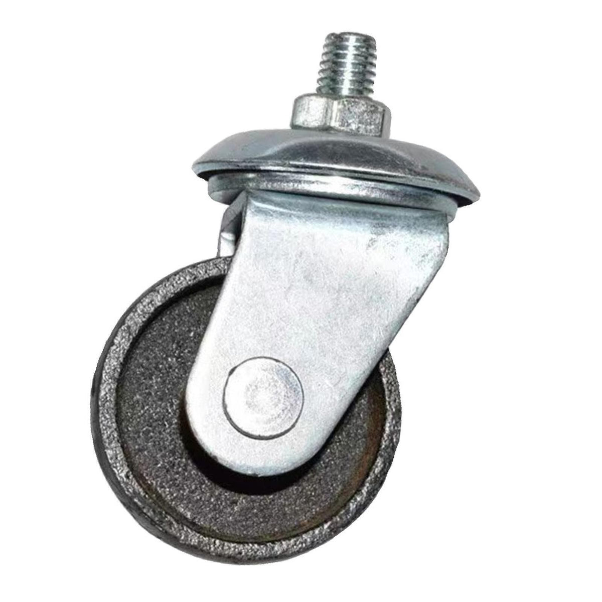 2pc Generic Floor Jack Casters Direct Replace 12mm Stem Horizontal Jack Casters